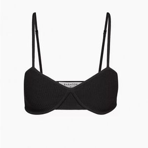 Aritzia Babaton ribbed bra top